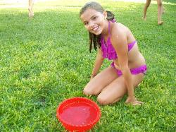 Juegos con agua.